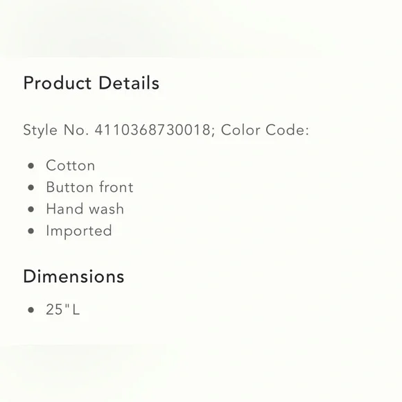 New With Tags* English Factory Collard Blouse by Anthropologie - Picture 9 of 10